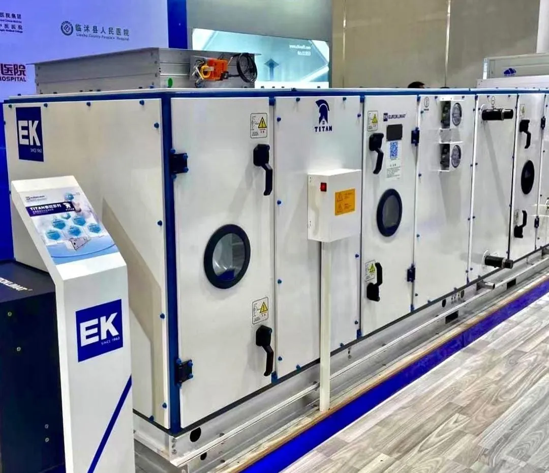 Euroklimat air handling unit on display